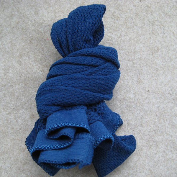 Seksowne Gotyckie Rajstopy Siatkowe Damskie DużE Elastyczne Kolorowe Cukierkowe Nylonowa Siatka Body stockings Kobieta Lolita Wycinane Siatkowe Rajstopy Mid-Large Net Blue-image