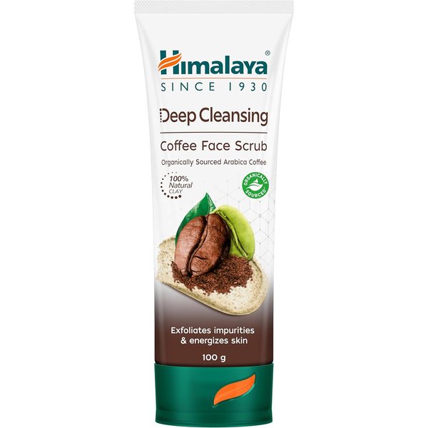 Himalaya GłęBoko OczyszczająCy Kawowy Peeling Do Twarzy 100G Opakowanie 1 Naturalny Peeling Dla Promiennej SkóRy-image