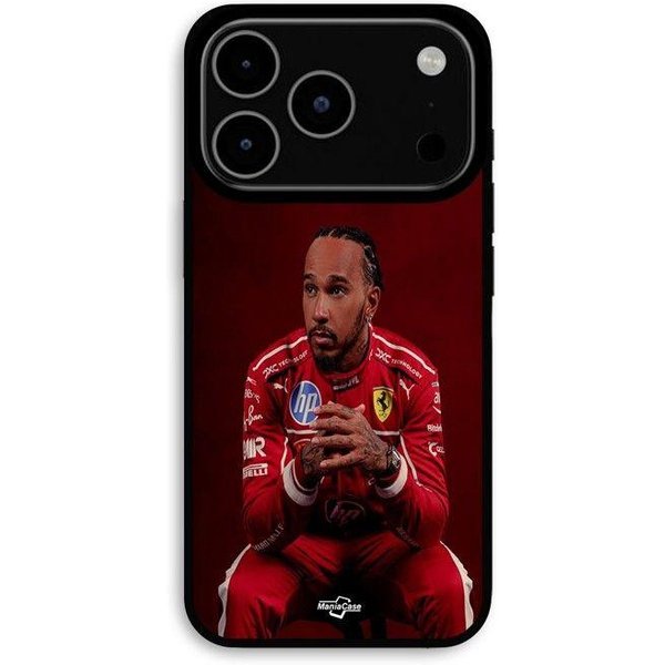Etui Na Iphone 17 Pro Hamilton Scuderia Ferrari Oficjalna Tapeta Maniacase Czarny-image