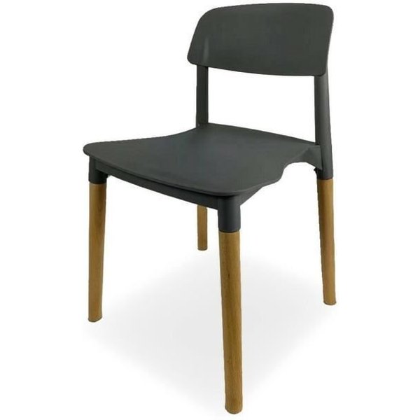 Silla - Versa - Versa - Gris - 1 Plaza - 45 X 76 X 42 Cm Gris-image