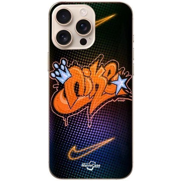 Funda Iphone 16 Pro - Nike - Just Do It - Naranja - Flexible - SintéTica Naranja-image