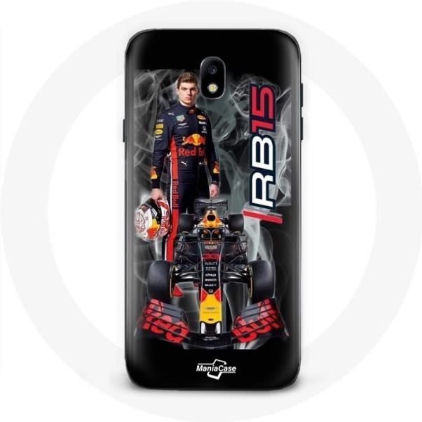 Funda - Red Bull - Samsung Galaxy J3 2017 - Max Verstappen - Flexible - ProteccióN-image