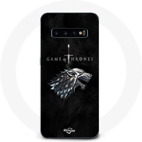 Coque Maniacase Pour Samsung Galaxy S10 Game Of Thrones House Stark-image