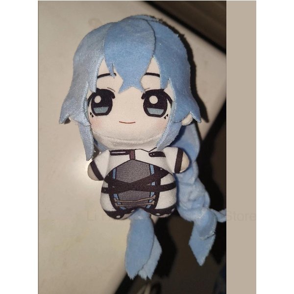 Anime Roxy Pluszowa Lalka Wisiorek 10 Cm Urocza Roxy Migurdia Pluszowe Zabawki Kolekcje FanóW Mushoku Tensei Pluszowa Zabawka Prezent Na ŚWięTa Urodziny 10Cm Height Gray-image