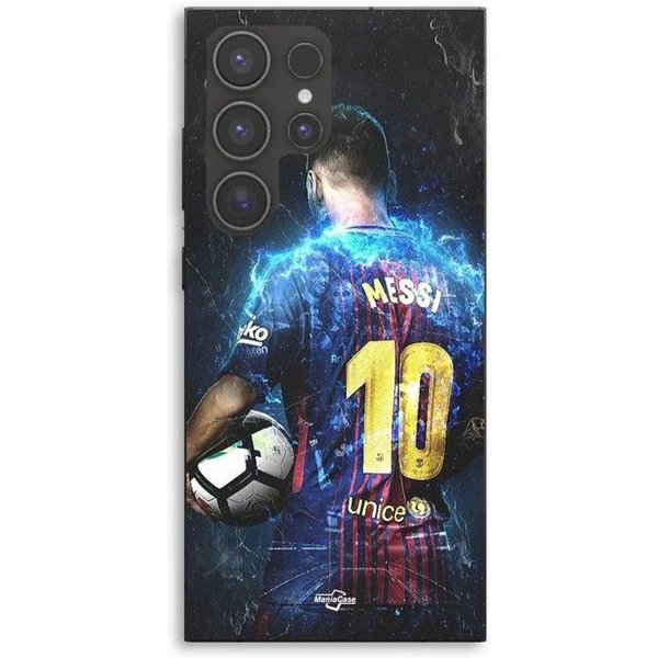 Etui Na Samsung Galaxy S23 Ultra Lionel Messi PiłKarska Gwiazda Maniacase Czarny-image