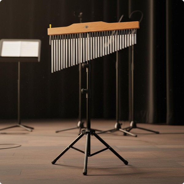 Juego De Campanas De Barra Campanas De Metal PercusióN De Campanas De Mesa Para Clase De MúSica-image
