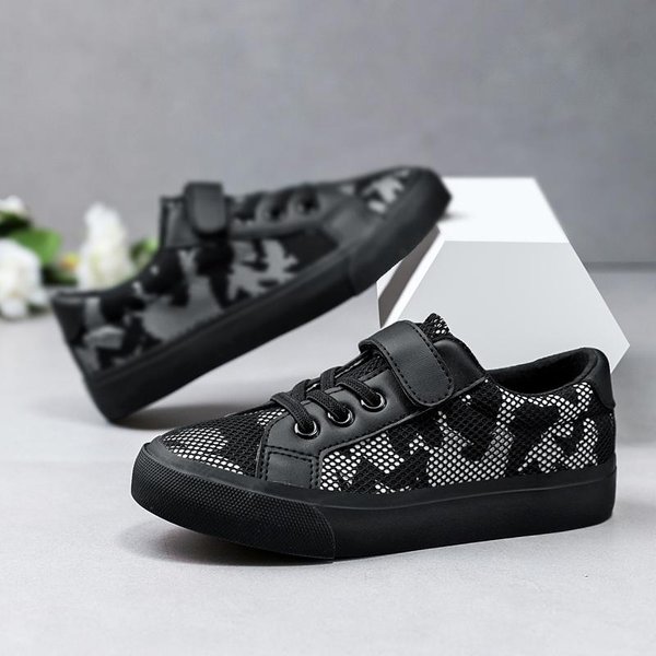 Zapatos Para NiñOs Zapatillas Infantiles Vulcanizadas Antideslizantes Resistentes Al Desgaste Deportivas Para Caminar Zapatos De Skate Para NiñOs Zapatillas De Calidad Para NiñOs 36 White-image