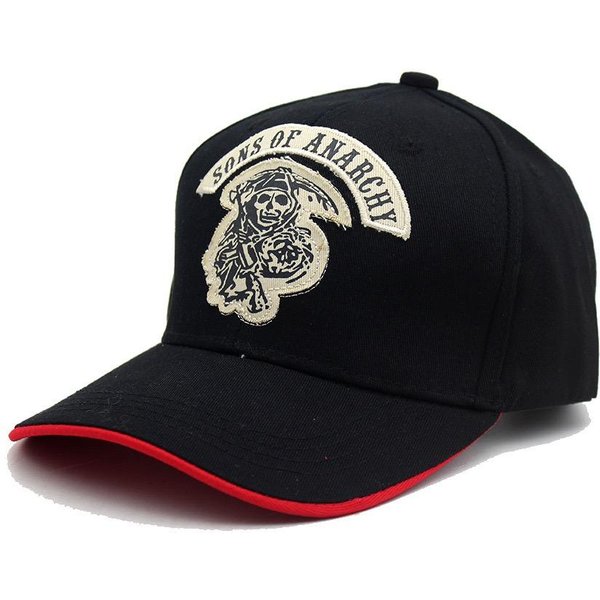 Nueva Gorra Unisex Calavera Pirata Bordado Moda Gorra De BéIsbol Hombres Mujeres Ajustable Casual Exterior Streetwear Gorra Deportiva 54Cm-60Cm Black-image
