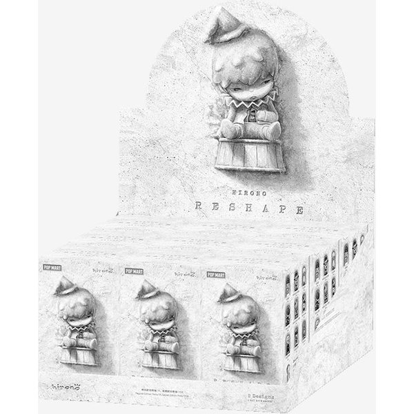 Pop Mart Hirono Seria Reshape Figurki Blind Box Kolekcjonerskie (Pojedyncze Opakowanie / Zestaw 9-CzęśCiowy)-image