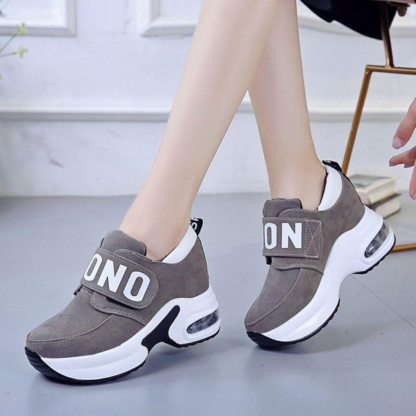 Zapatos De TacóN Grueso Para Mujer Zapatos De TacóN Alto Para Mujer Zapatos Individuales Talla Grande CóModos Zapatos De Suela Blanda Calzado 40 Gris-image
