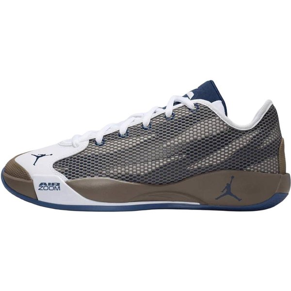 Zapatillas Para Hombre Air Jordan Luka 77 PF Verde Oliva Gris Azul Medianoche Azul Medianoche-Blanco IF1611002 42.5 Gray-image
