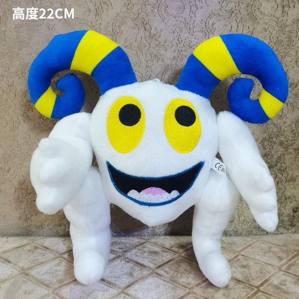 Kawaii Peluches My Singing Monsters Pluszowa Zabawka Gra Z KreskóWek Wubbox Pluszowe Zabawki MięKkie Wypchane Horror Gra Drzwi Pluszowa Lalka Dla Dzieci-image