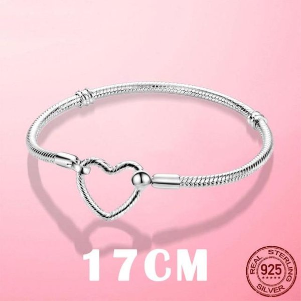 Srebrna Bransoletka 925 Sterling Silver Oryginalna Bransoletka Me Fit Brand Me Infinity Knot Chain Bransoletka Femme BiżUteria Dla Kobiet Prezent-image