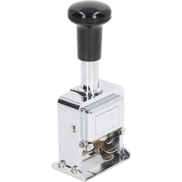 Stempel Numeracyjny 8 Cyfrowy Uchwyt SamotuszująCy Automatyczny Stempel Do Numerowania Dla BankowośCi Medycyny White-image