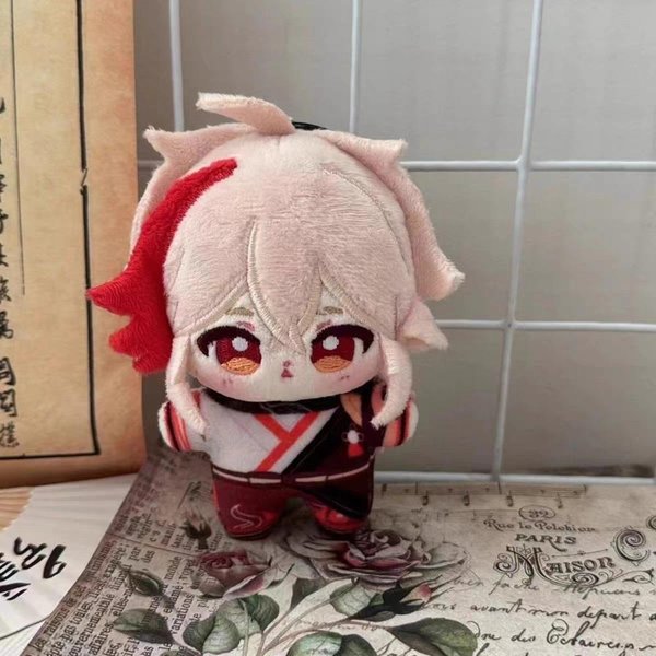 Genshin Impact Pluszowy Arataki Itto Kamisato Ayato Shenhe Yoimiya Gra Anime Pluszowa Lalka Postać Z KreskóWki Wisiorek Breloczek 10Cm-image