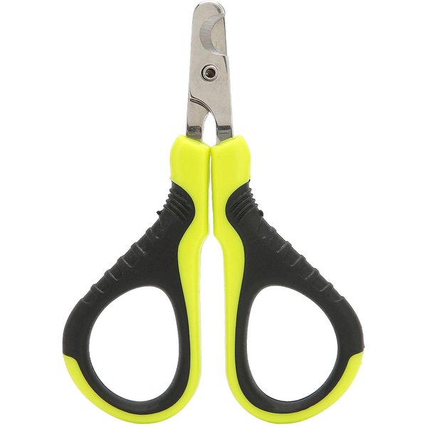 CortauñAs Para Mascotas Acero Inoxidable DiseñO ErgonóMico AerodináMico Corte Media Luna Recortador De UñAs Para Mascotas Para Yellow-image