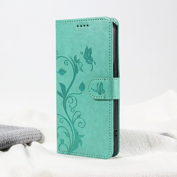 SkóRzane Etui Z Motylem Do Samsung Galaxy A06 A16 A26 A36 A56 A05 A05S A15 A25 A35 A37 A55 A57 A07 A17 5G Klapka Galaxy A25 5G-image