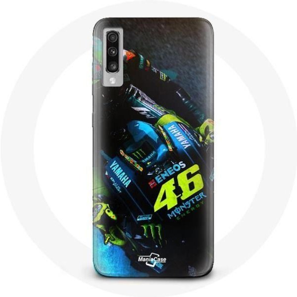 Funda Samsung Galaxy A70 Valentino Rossi Piloto De Carreras Moto GP-image