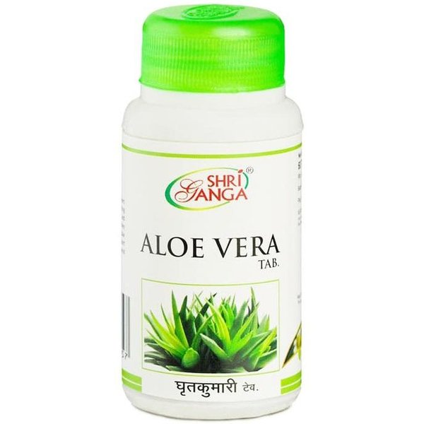 Aloe Vera (60 PestañAs, 500 Mg), Aloe Vera, Farmacia Shri Ganga White-image