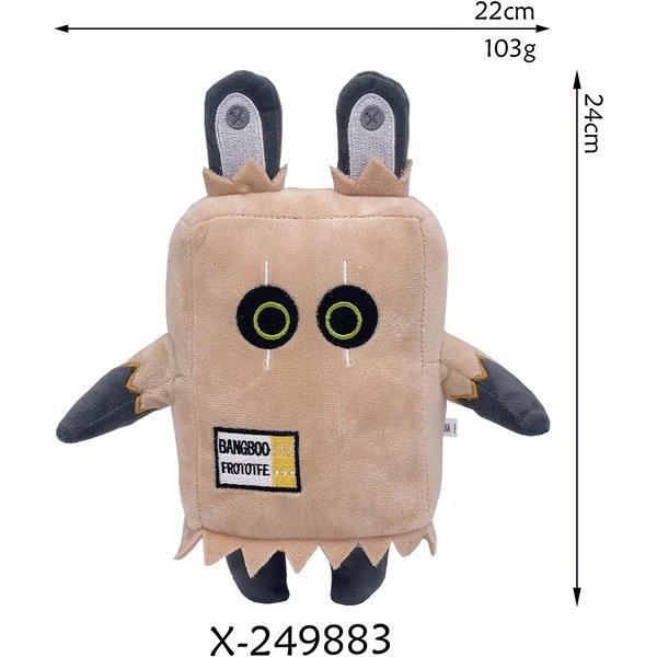 Nuevo Zenless Zone Zero Peluche Juego Zero Bangboo Peluche PeriféRico Peluche MuñEco Suave ZZZ Bangboo Peluche Animal De Peluche DecoracióN Juguetes 25Cm-image