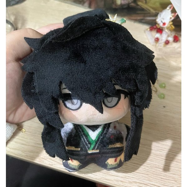 Wuthering Waves Peluche Qiuyuan MuñEco Relleno Juguetes Llavero Mochila Colgantes Decorativos Figura De Peluche Qiuyuan Regalos 10CM-image