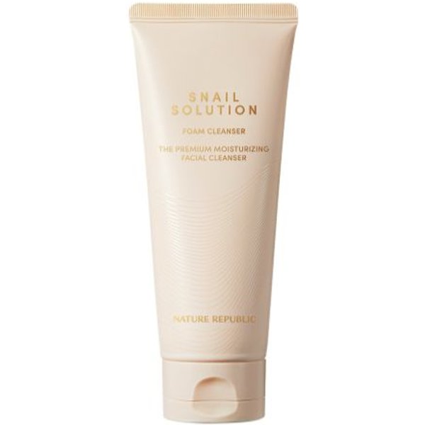 Espuma Limpiadora Nature Republic Snail Solution 150Ml White-image