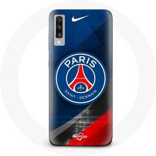 Funda - PSG Paris Saint Germain - Galaxy A70 - Negra - Flexible - Deportiva-image