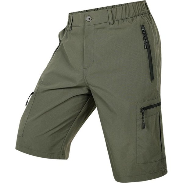 Pantalones Cortos Cargo De Secado RáPido Para Hombre, Pantalones De Playa Ligeros, Pantalones Cortos De Trabajo Cargo, MúLtiples Bolsillos, Impermeables, Para Senderismo Al Aire Libre, Pesca, Hombre XXL Verde-image