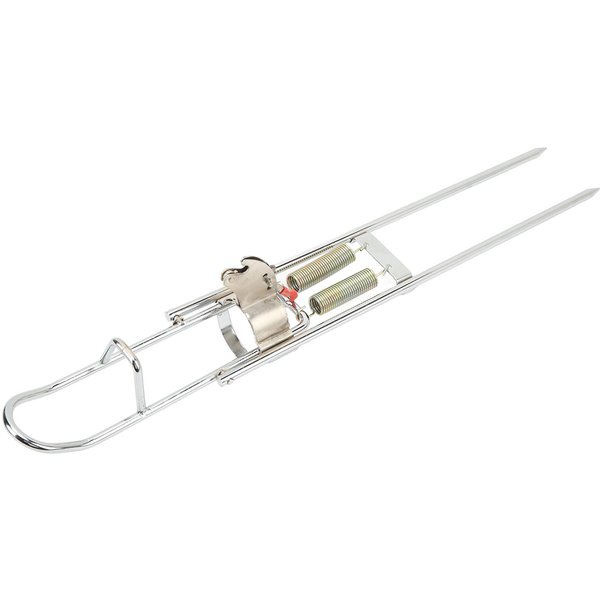 Soporte Para CañA De Pescar Totalmente AutomáTico Acero Inoxidable Plegable Soporte Para CañA De Pescar White-image