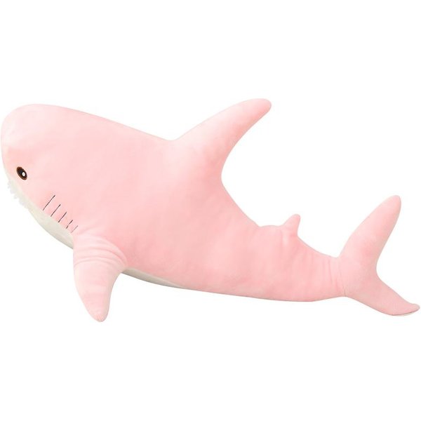 Almohada De Peluche De Dibujos Animados De TiburóN Para Cosplay Rellena Seis Colores AcuáTico Dientes Aterradores Animal De Peluche DecoracióN Del Hogar CompañEro Regalo 55-60Cm Doll-image