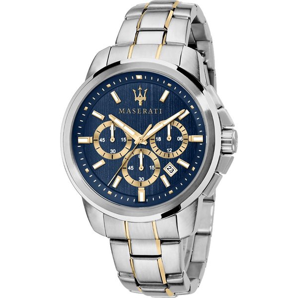 Maserati Successo Azul Bicolor CronóGrafo De Cuarzo Para Caballero Con Fecha R8873621016 Azul-image