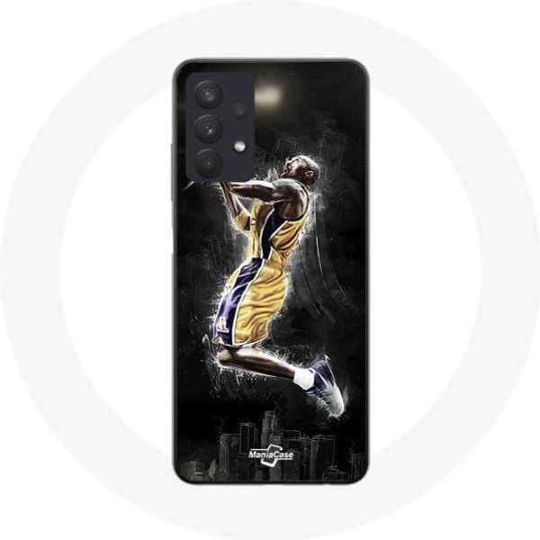Funda Samsung Galaxy A32 4G Baloncesto Kobe Bean Bryant 24 Black Mamba Negro-image