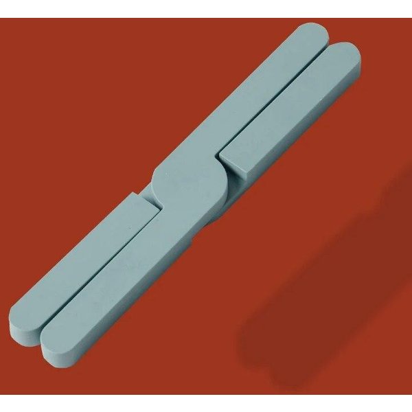 Posavasos De Silicona Antideslizante Plegable Moderno, Tapete Para Mesa, Mantel Resistente Al Calor, Salvamanteles Con Soporte Cruzado, Manteles Para Mesa De Cocina 20X3.2X1.1Cm Azul-image