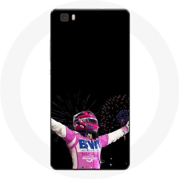 Funda Para Huawei P8 FóRmula 1 Sergio PéRez Mendoza Ganó La Carrera-image