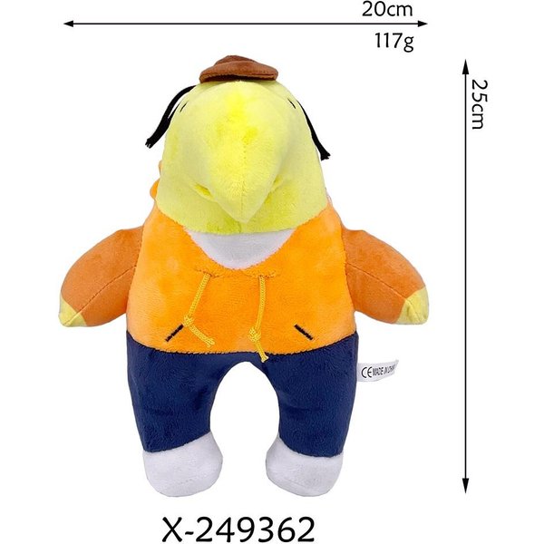 Juguetes De Peluche Smiling Friends De 25 Cm Sr. Rana MuñEco De Peluche Para NiñOs Juguete Kawaii MuñEca DecoracióN Del Hogar Regalos Juguete Smiling Friends Para NiñOs 21Cm-35Cm-image
