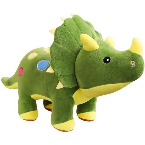 Juguete De Peluche Gigante Suave Triceratops Estegosaurio De 120 Cm MuñEco De Dinosaurio Juguete Relleno NiñOs Dinosaurios Juguete Regalos De CumpleañOs-image