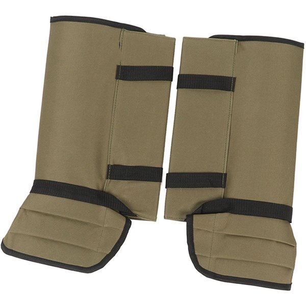 1 Par De Polainas Para Serpientes Protectores De Serpiente Impermeables Tela Oxford ProteccióN Contra Mordeduras Ajustables Protectores Inferiores De Pierna Para Senderismo Al Aire Libre OD Green-image