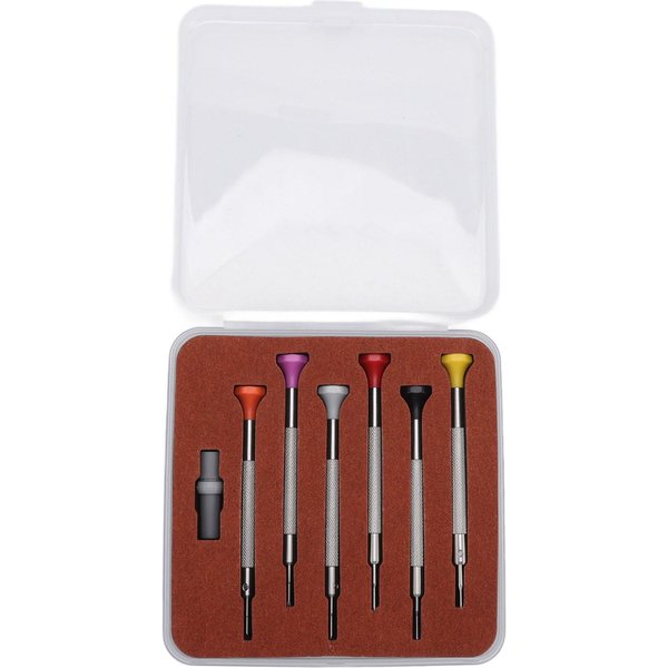 Juego De Destornilladores De Relojero Profesional De Alta PrecisióN Kit De Destornilladores De Relojero Para ReparacióN De Relojes-image