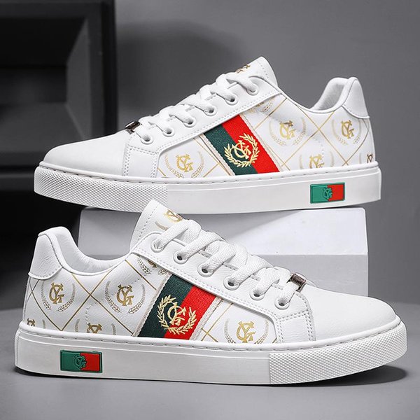 Zapatos De Hombre Verano Zapatos De Cuero Para Hombre Zapatos Individuales Transpirables Zapatos Casuales Con Plataforma Zapatos Deportivos De Nueva Tendencia Para Hombre 40 Gray-image