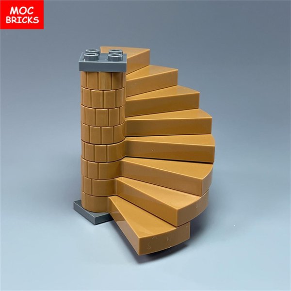 MOC CegłY Miasto Drzwi Okna Akcesoria Klocki Budowlane Dom PłOt Schody Drabina CzęśCi DO-IT-YOURSELF Zabawka Dla Dziecka-image