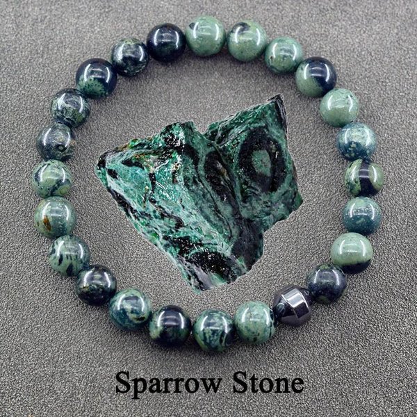 Pulsera De Piedra Natural AutéNtica Para Hombre Y Mujer, Labradorita, Ojo De Tigre Rojo, JoyeríA Con Cuentas De Hematita, Pulsera CilíNdrica, Regalo Al Por Mayor Gray-image
