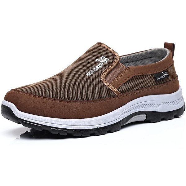 Zapatos Calientes Para Hombre Malla Transpirable Zapatos Casuales Para Hombre Suela Blanda Zapato CóModo Para Caminar Zapatos Deportivos Para Hombre Al Aire Libre Zapatillas 40 Azul-image