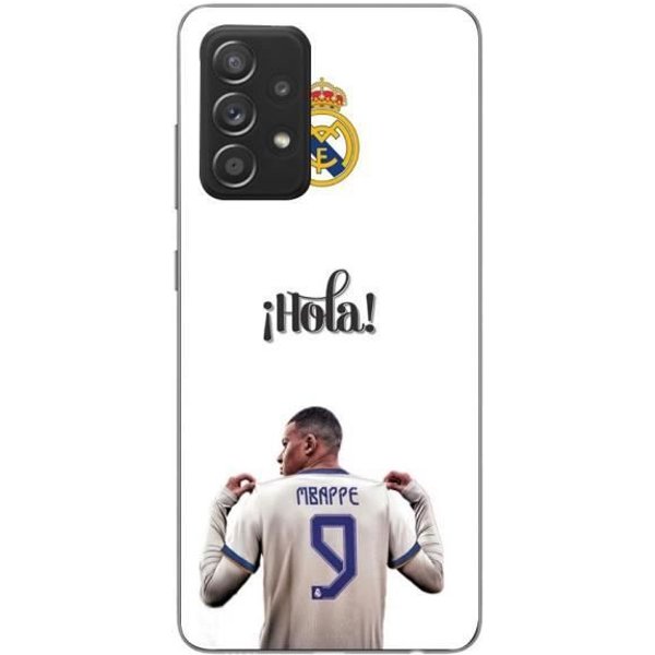 Coque Maniacase Pour Samsung Galaxy A52 Kylian Mbappe Real Madrid 9 Hola-image