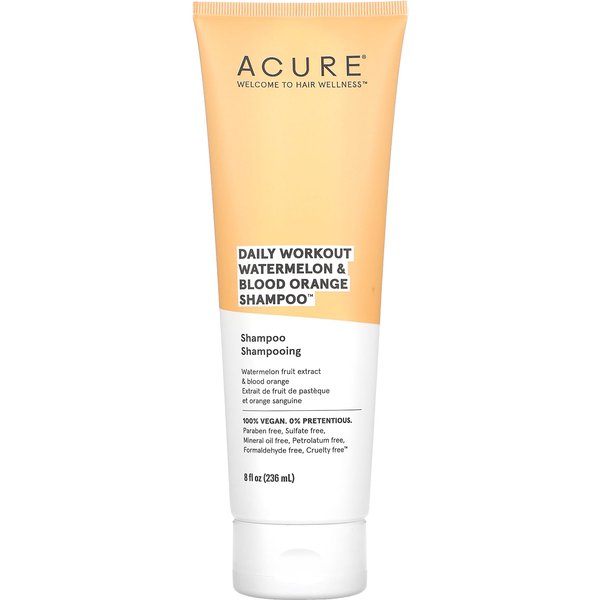 Acure, Szampon Do Codziennego UżYtku Arbuz I Czerwona PomarańCza, 8 Fl Oz (236,5 Ml) Beige-image