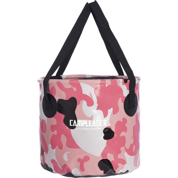 Cubo De Pesca Plegable Camper 20L 5.28 Galones Cubo Plegable PortáTil Camping Lavabo-image