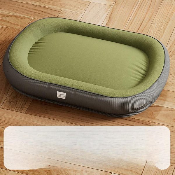 Perrera Grande Para Perros Perrera Simple Con Pista Engrosada Adecuada Para Todas Las Estaciones Perrera Para Perros PequeñOs Y Medianos Para OtoñO E Invierno S 45*35Cm-image