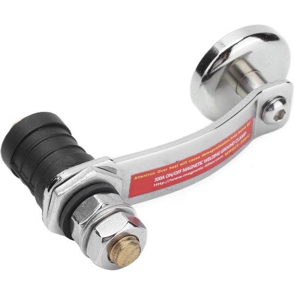 Portaclamp MagnéTico Para Soldadura A Tierra, Conector MagnéTico De Puesta A Tierra, Magnetismo Fuerte, Grande-image