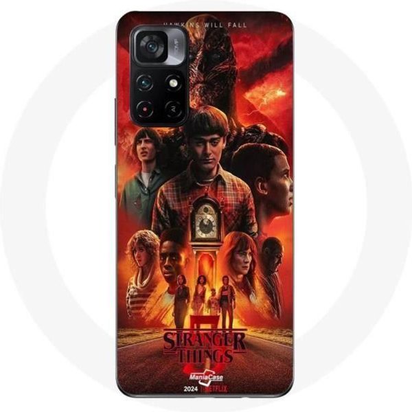 Funda Maniacase Para Xiaomi Poco M4 Pro 5G Stranger Things Temporada 5 PóSter-image