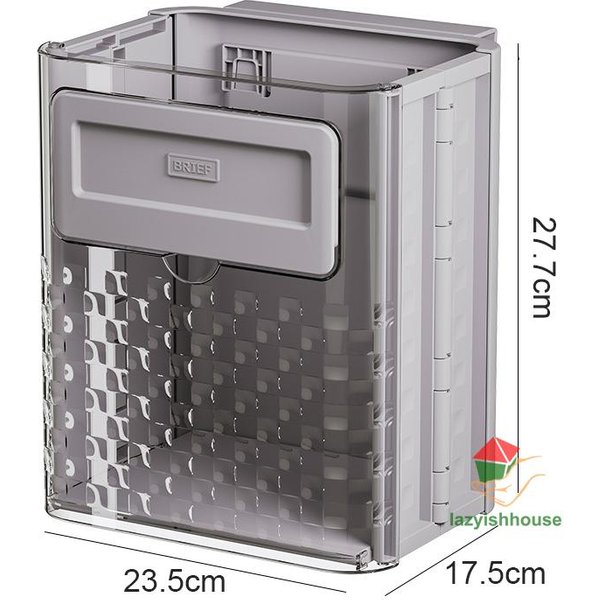 WisząCy Kosz Na śMieci Z Pokrywką O DużEj PojemnośCi Kuchnia Recykling Kosz Na śMieci Drzwi Do Szafki łAzienka NaśCienny Kosz Na śMieci Kosz Na śMieci-image