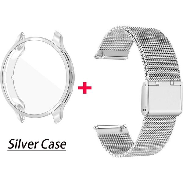 Metalowy Pasek Do Garmin Venu 3 3S 2S Inteligentna Bransoletka Do Zegarka + Etui Do Garmin Vivoactive 4 4S Opaska Na Nadgarstek Do Garmin Venu 2 Plus OkłAdka Garmin Vivoactive 4S-image